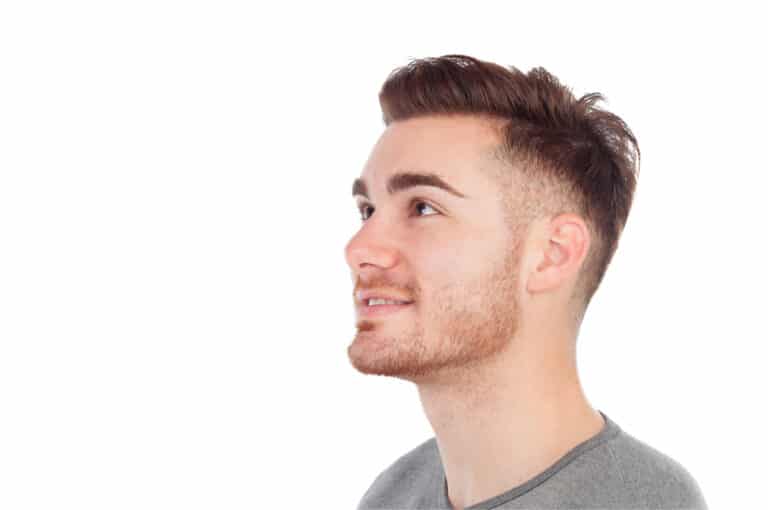 Le dégradé à blanc pour homme : Les différentes coiffures